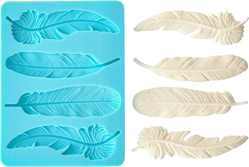Silicone Multiple Feathers Mould - Premium Quality