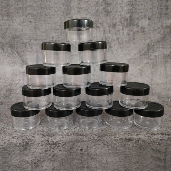 15 Grams Round Lip Balm Jar - 15 Pieces