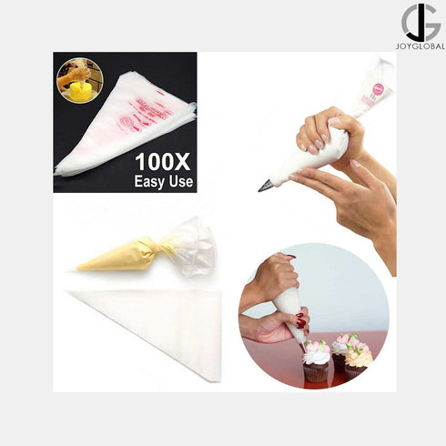 Pastry Tek White Silicone Pastry Piping Bag - 14