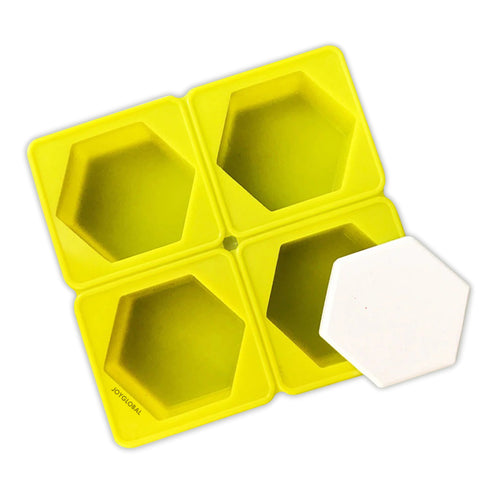 Silicone Hexagon Mould - 120 Grams