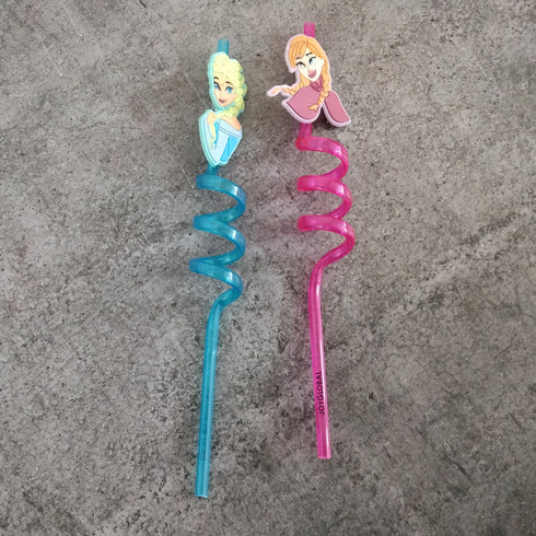 Frozen Theme Designer Straw