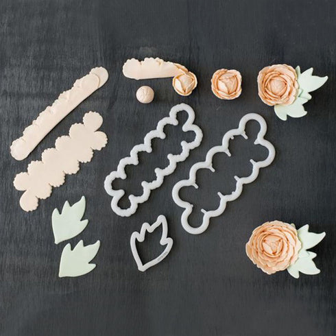 Easiest Peony Cutter Set (with Leaf Cutter)