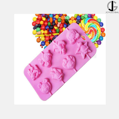 Silicone Cartoon Character Lollipop Mould