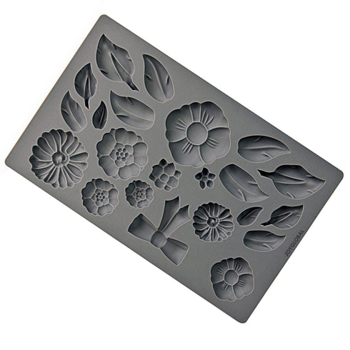 Silicone Mix Flower & Leaves Mould