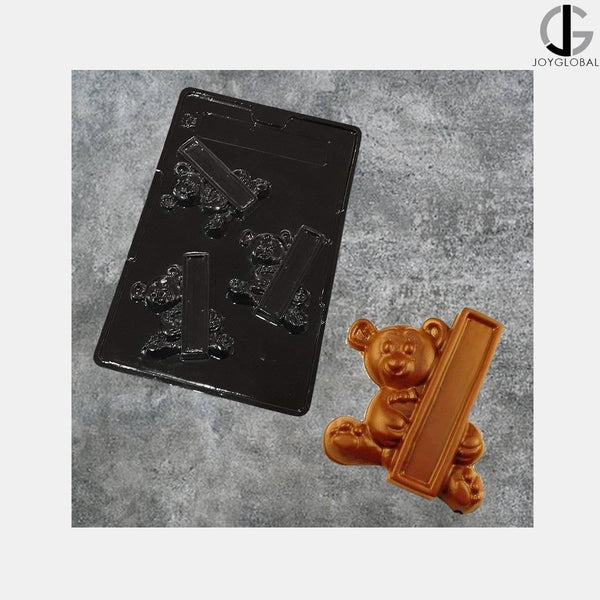 Cacao Bear Shape PVC Chocolate Mould - 35 Grams