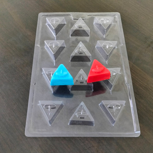 Cacao Happy Diwali Diya Triangle Shape PVC Mould– JoyGlobal