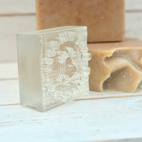 Acrylic"Goat Milk Soap" Handmade Soap Stamp