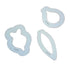 3pcs Set Flower Bunting Cookie Cutter