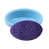 Silicone Embedded Oval Shape Mould - 40 Grams