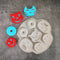 Silicone Kitty Cat Winnie the Pooh Smiley Donut Mould