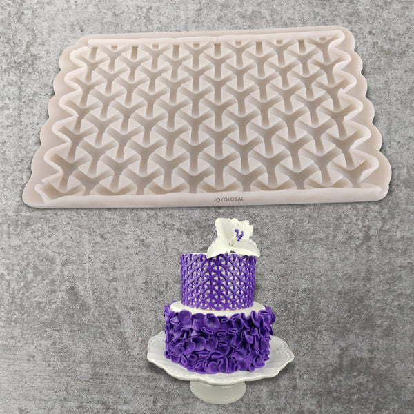 Silicone Tri Weave Onlay Mould
