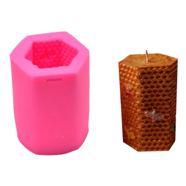Silicone 3D Bee Honeycomb Candle Mould