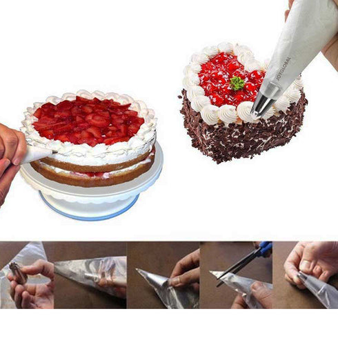 Piping Bag Stand Holder, Cake Decorating Icing Bag Holder Tray Stand, Decorating  Bag Stand Cake Tool Diy Baking, Cream Bag Rack Icing Shelf - Temu