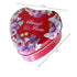 Heart Shape Tin Box - Red (Pack of 10 Pieces)