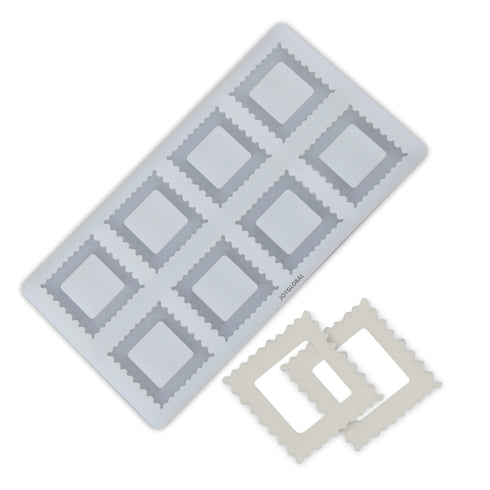 Silicone Curved Square Garnishing Mould