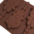 Silicone Gingerman Chocolate Lollipop Mould