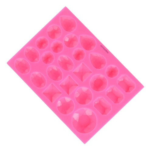 Assorted Diamond Gems Silicone Mould