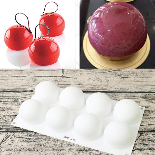 Silicone Round Truffle Entremet Mould