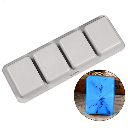 Silicone Rectangle Mould - 90 Grams