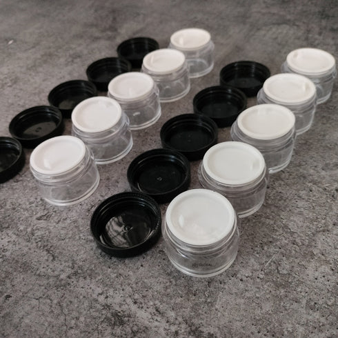 15 Grams Round Lip Balm Jar - 10 Pieces