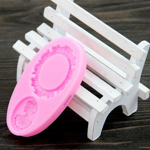 Silicone Mirror Lady Mould