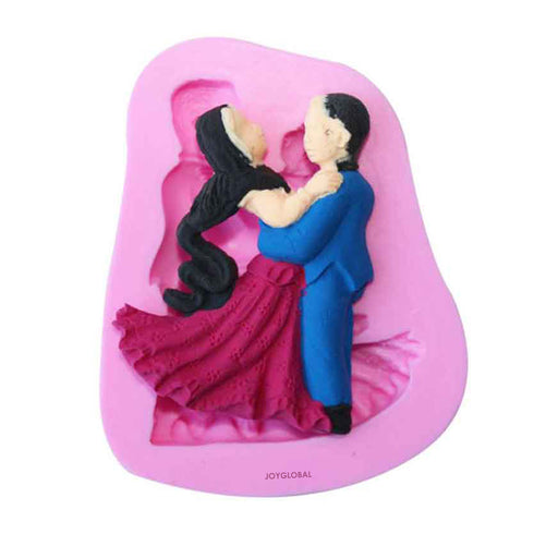 Silicone Dancing Couple Mould