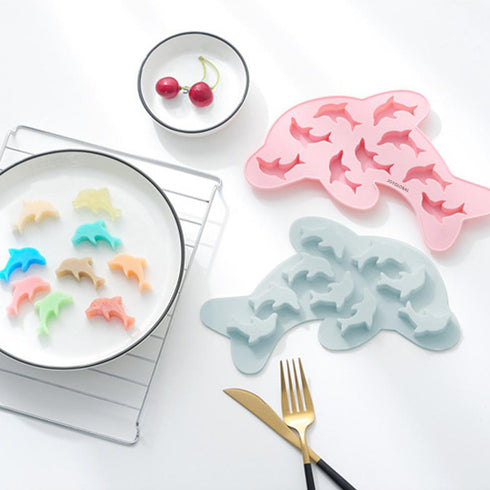 Silicone Dolphin Shaped Mould