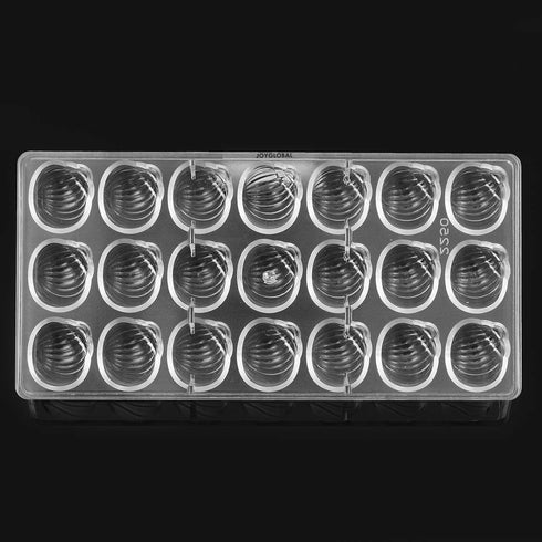 Polycarbonate Shell Snails Shaped Mould - 11 Grams