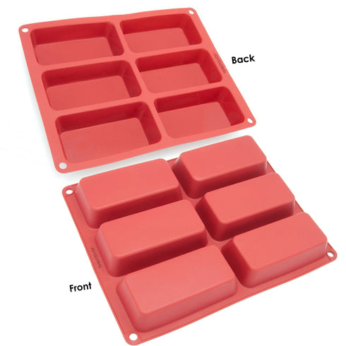 Silicone Rectangle Mould - 200 Grams