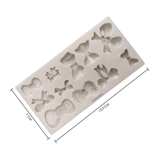 Silicone Bow Mould - 11 Cavity