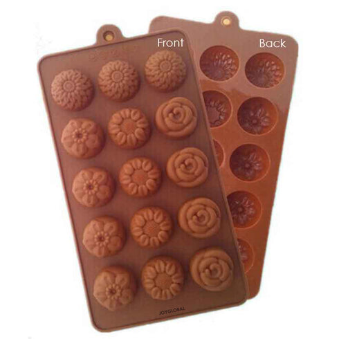 Silicone Mixed Flowers Mould