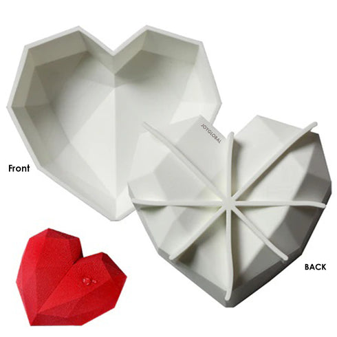 Silicone Heart Entremet Mould - Premium Quality