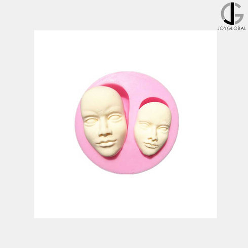 Silicone Human Face Mould