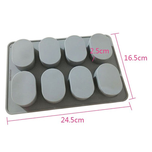 Silicone Oval Mould - 50 Grams