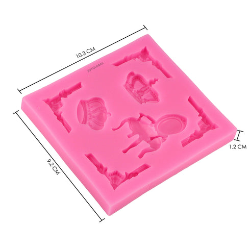Silicone Crown King Chair Mould