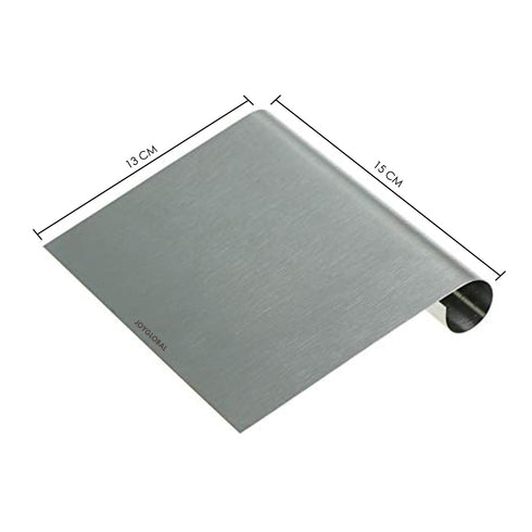 Stainless Steel Dough Scrapper with Measuring Scale - 6 Inch