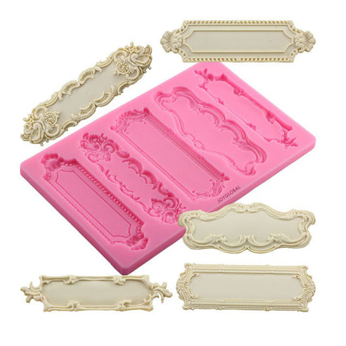 Silicone Name Frame Mould