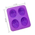Silicone Dragonfly Lotus Flower Soap Oval Mould - Output Weight 100 Grams
