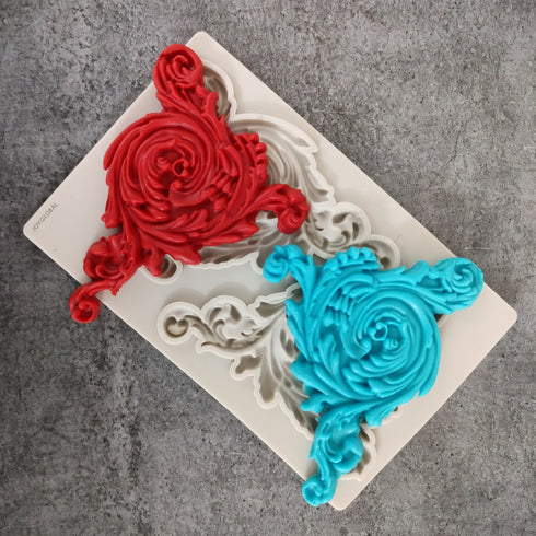 Silicone Vintage Embossed Mould