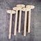 Pinata Wooden Hammer - Set of 5 Pieces