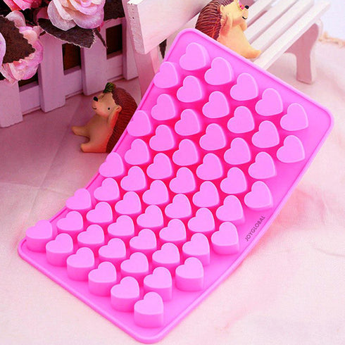 Buy KARIMOTECH Chocolate Silicone Molds Shapes for DIY Heart Love Shape  Flowers Day Hot Cocoa Moulds for Cake Candy Jelly Ice Cube Online at Best  Prices in India - JioMart.