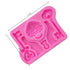 Silicone Heart Lock With Key Mould