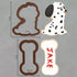 Dog and Bone Theme Cutter - Best tool for dog theme cakes, cupcakes, cookies and more