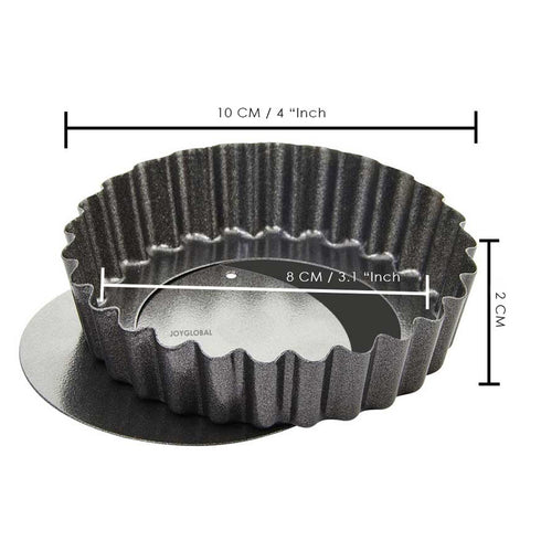 Carbon Steel Pie Dish 4 Inch/10CM