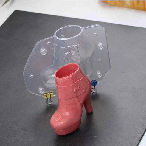 Polycarbonate 3D High Heel Boot Mould