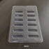 PVC 12 Cavity Designer Log Mould-16.5 Grams