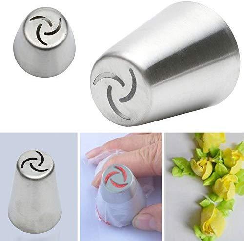 Stainless Steel Tulip Russian Icing Piping Nozzle