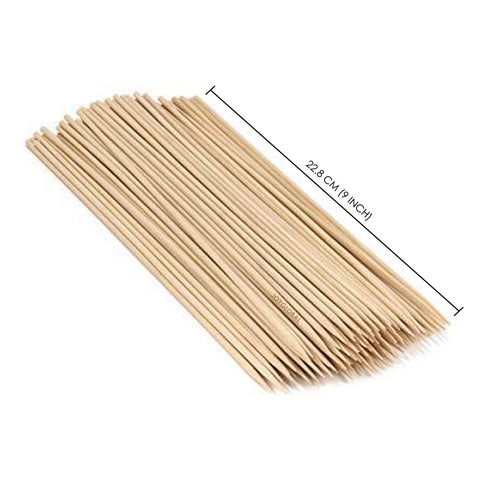Bamboo Skewers Sticks 9.5 Inch