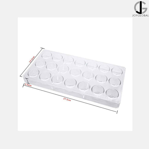 Polycarbonate Big Bell Dome Mould - 12 Grams