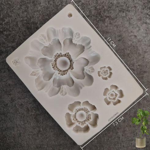 Silicone Primrose Mould